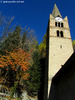 Bousson - Campanile Chiesa Madonna della Neve, Alta Val di Susa (To) - ottobre 2011